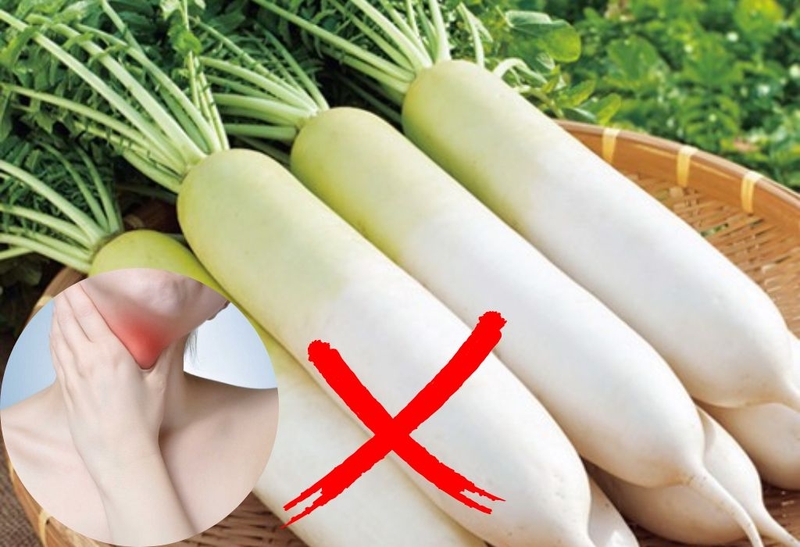 Bướu cổ ăn củ cải trắng được không? Bướu cổ ăn gì tốt? 3