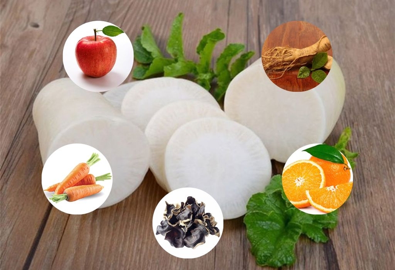 Bướu cổ ăn củ cải trắng được không? Bướu cổ ăn gì tốt? 4