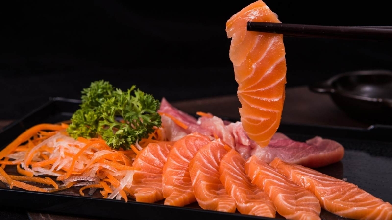 Mách bạn cách làm Sashimi cá hồi ngon miệng nhất 3