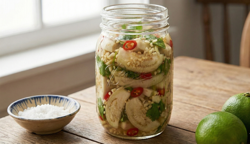 Cà muối xổi là ẩm thực truyền thống của người dân Việt Nam