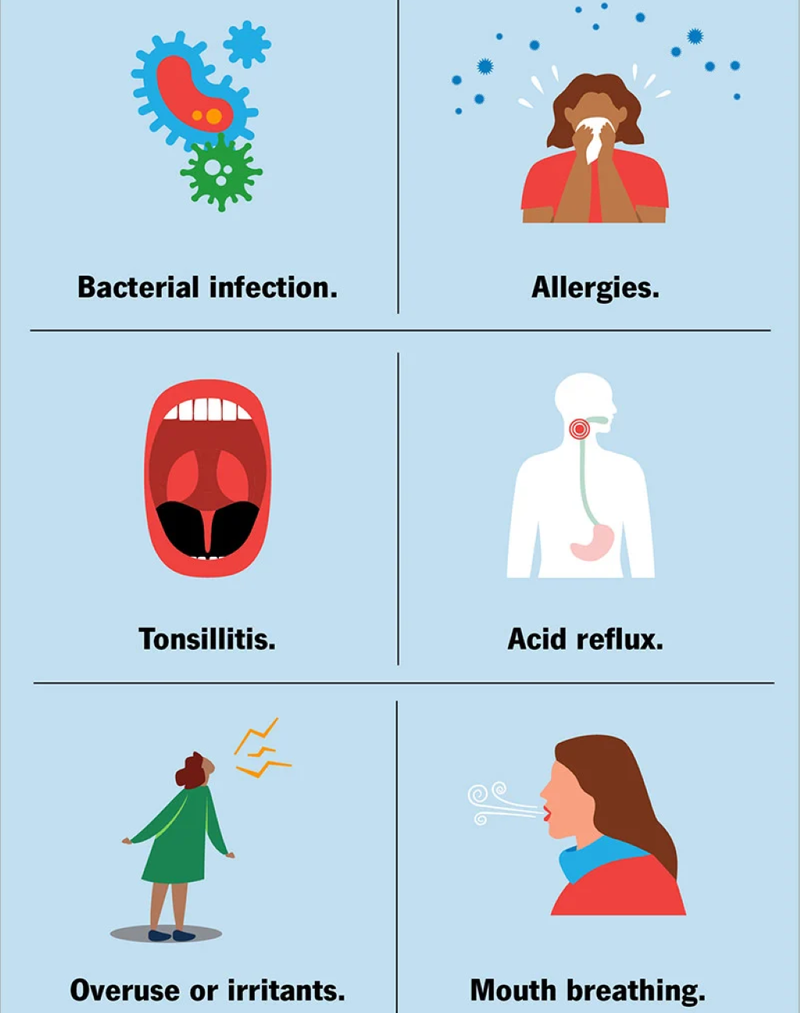 Các bệnh lý nào thường xảy ra ở đường hô hấp trên? 5