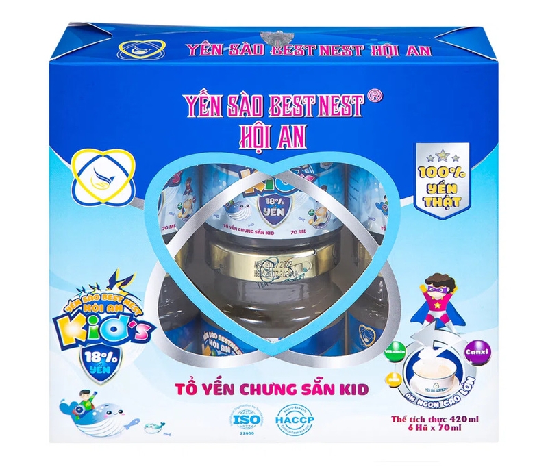 Tổ yến chưng sẵn Kid Best Nest Hội An