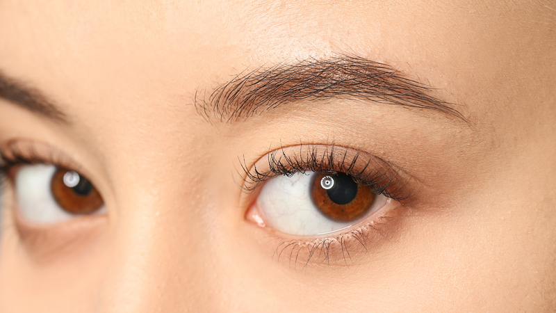 Người có khuôn mặt vuông nên chọn dáng mày cong nhẹ