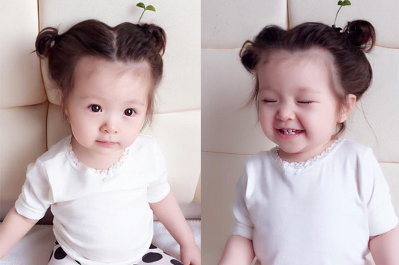 Tổng hợp các kiểu tóc cho bé gái xinh xắn cho các mẹ tha hồ lựa chọn 3