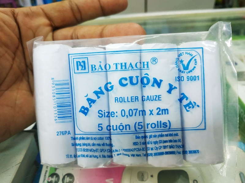 Các loại băng gạc y tế được sử dụng nhiều trong y tế1