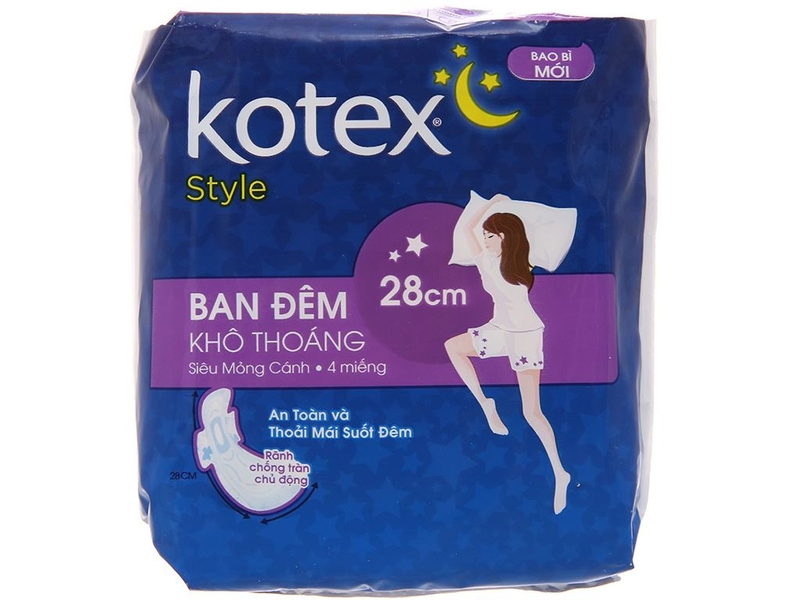 Kotex Siêu Ban Đêm 28cm