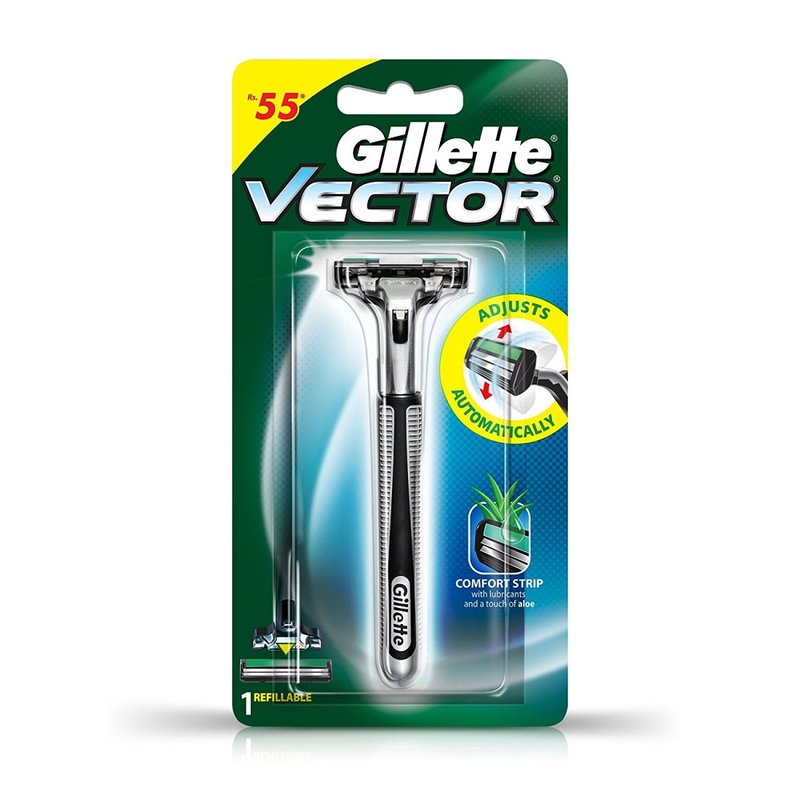 Dao cạo râu Gillette Vector Plus Razor 1Up