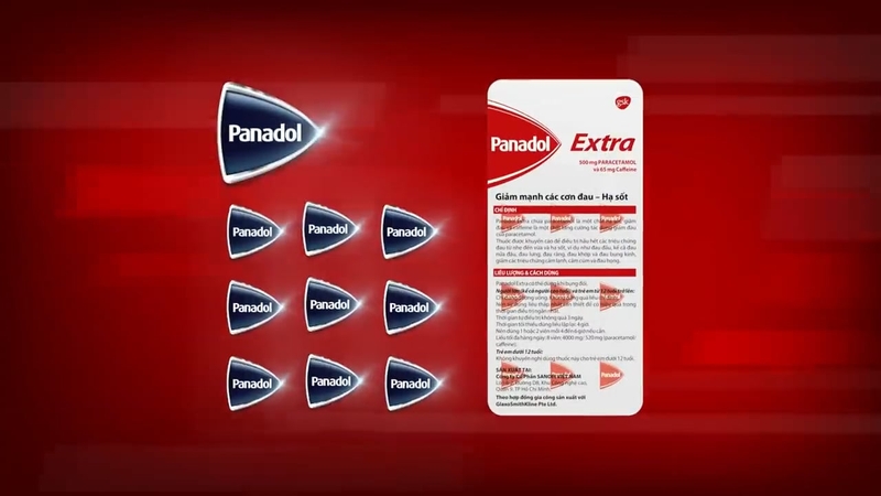 Trong các loại Panadol, Panadol Extra đỏ có hiệu quả giảm đau rõ rệt