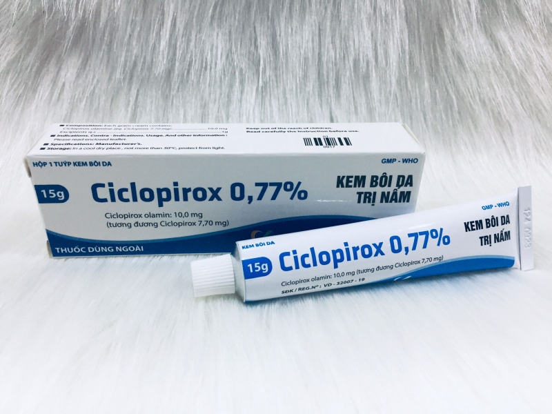 Các loại thuốc trị Hắc Lào ở mặt hiệu quả 4