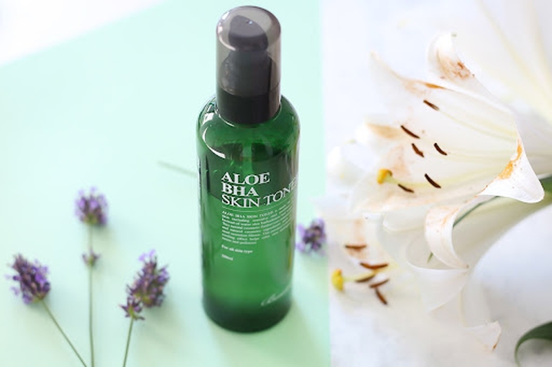 Các loại Toner chứa BHA/AHA sử dụng hiệu quả