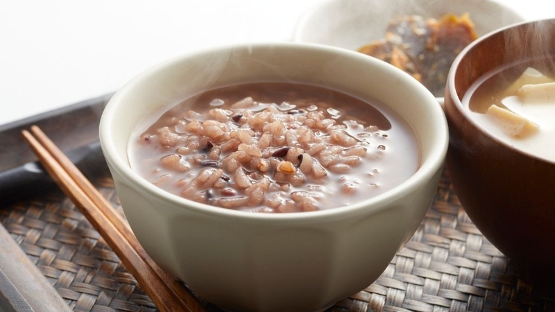 Cháo đậu đỏ giàu vitamin nhóm B