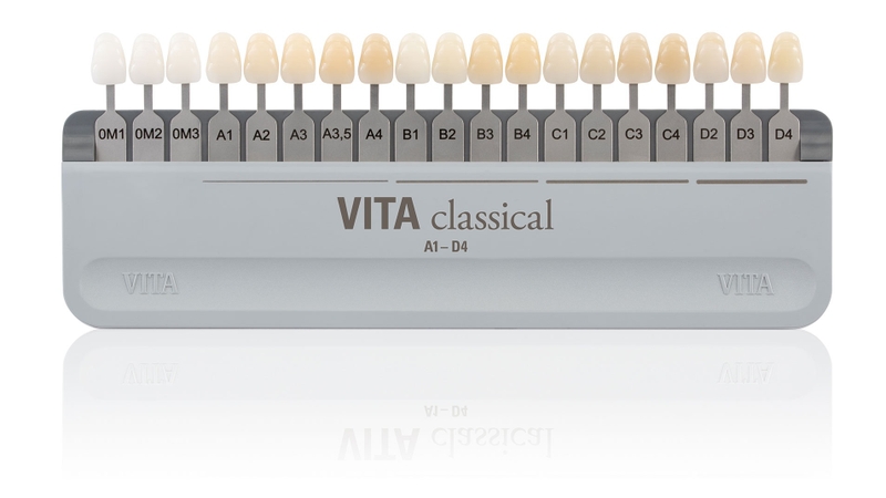 Các tông màu của răng sứ thông dụng hiện nay 2