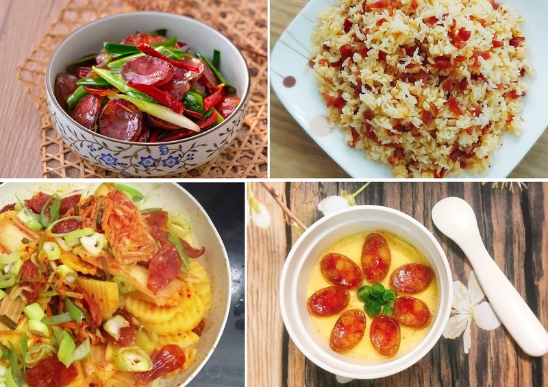 cách ăn lạp xưởng 1