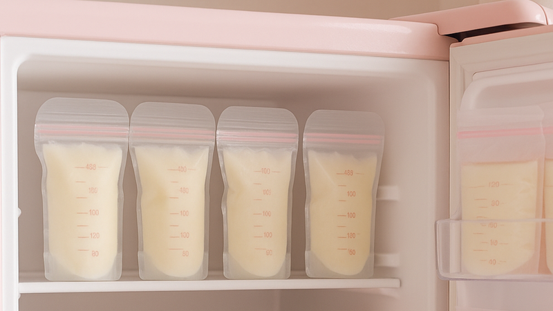 Cách bảo quản sữa mẹ trong tủ lạnh