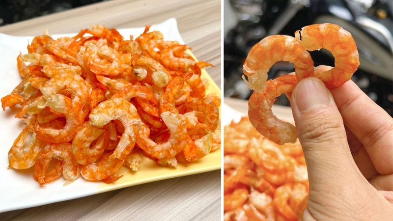 Cần quan sát và phát hiện các dấu hiệu mốc hỏng ở tôm khô