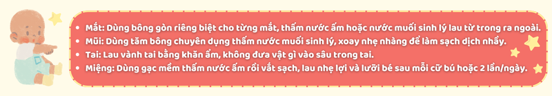 Cách chăm sóc trẻ sơ sinh từ 1 đến 2 tháng tuổi6
