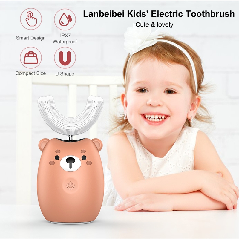 Bàn chải điện cho bé 2 tuổi: Lanbeibei Kids