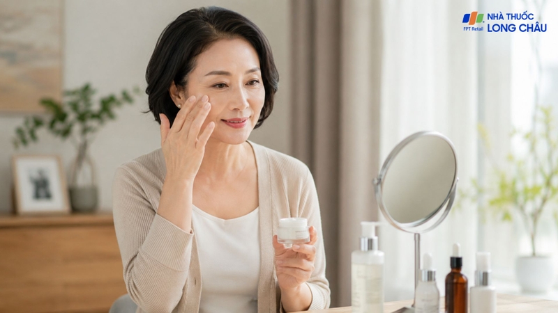 Ưu tiên Ceramide, Hyaluronic Acid, Collagen để dưỡng ẩm sâu