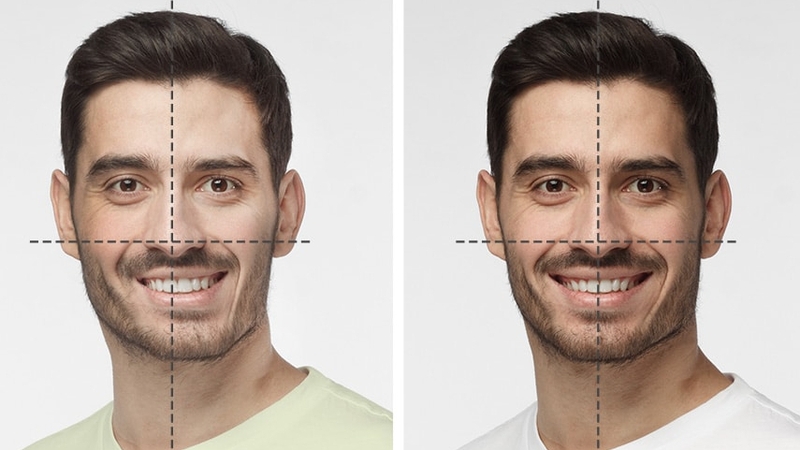 cách để biết mặt mình có bị lệch không 4.jpg