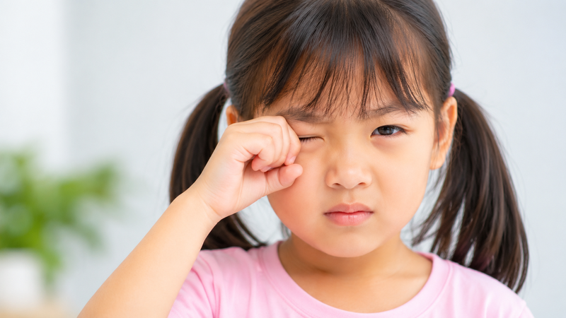 Điều trị đúng nguyên nhân giúp cải thiện tình trạng nháy mắt kéo dài ở trẻ