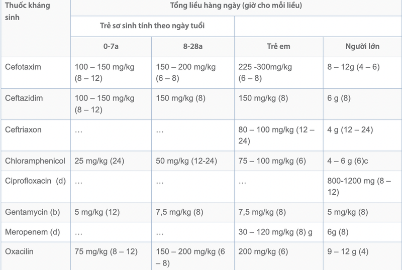 Cách điều trị viêm màng não mủ đúng phác đồ 3