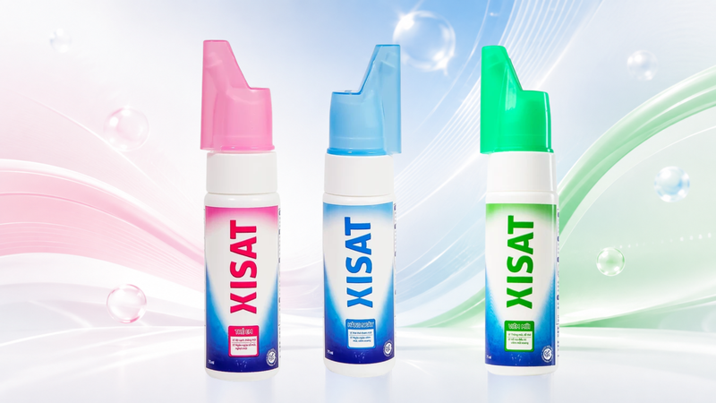 Xisat cung cấp các sản phẩm chăm sóc mũi xoang sử dụng nguồn nước biển sâu