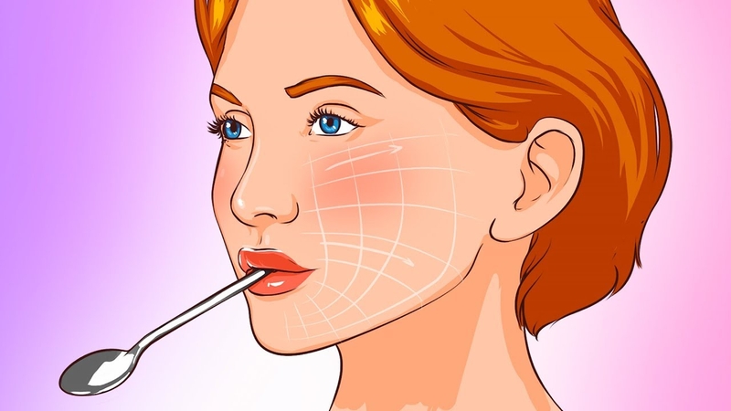 Cách giảm nọng cằm bằng nhai kẹo cao su