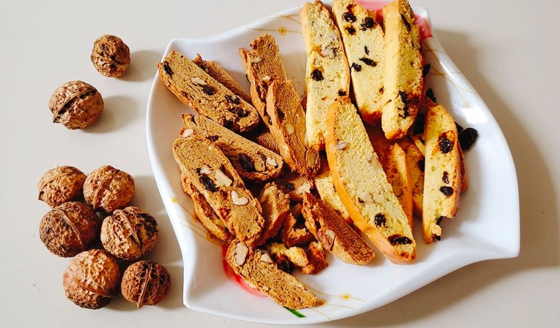 Cách làm bánh biscotti không cần lò nướng, không sợ tăng cân 1
