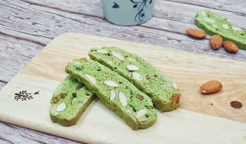Cách làm bánh biscotti trà xanh và dùng bột trà xanh giảm cân? 2