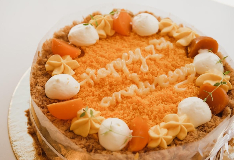 cách làm bánh bông lan trứng muối 1