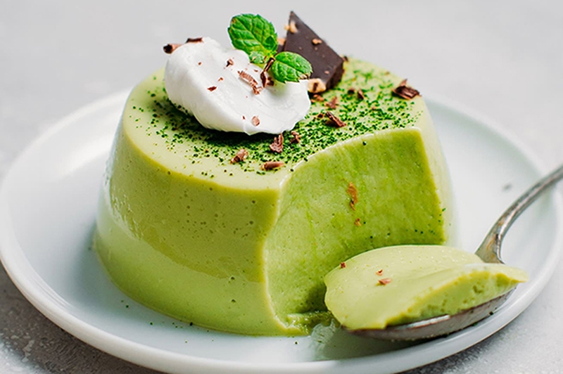 Cách làm bánh flan bơ cho bé ăn dặm 1