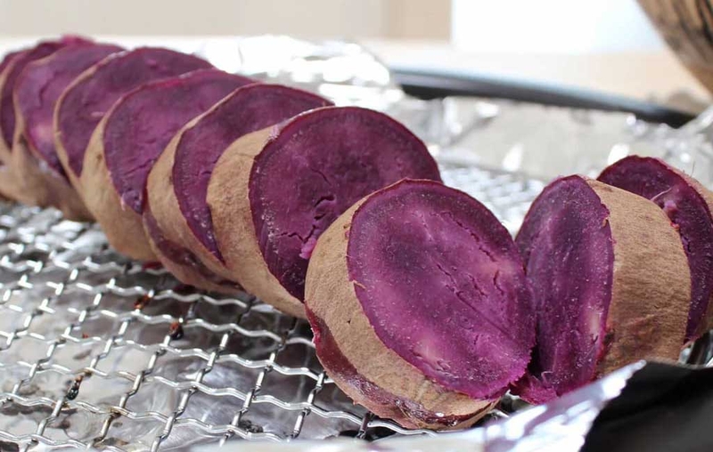 cách làm bánh khoai lang tím 1