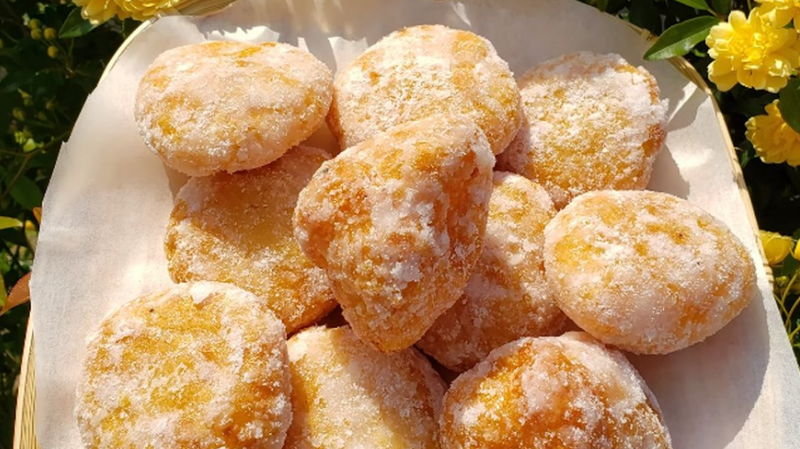 Cách làm bánh rán đường nhân đậu xanh béo bùi, giòn thơm 3 ​