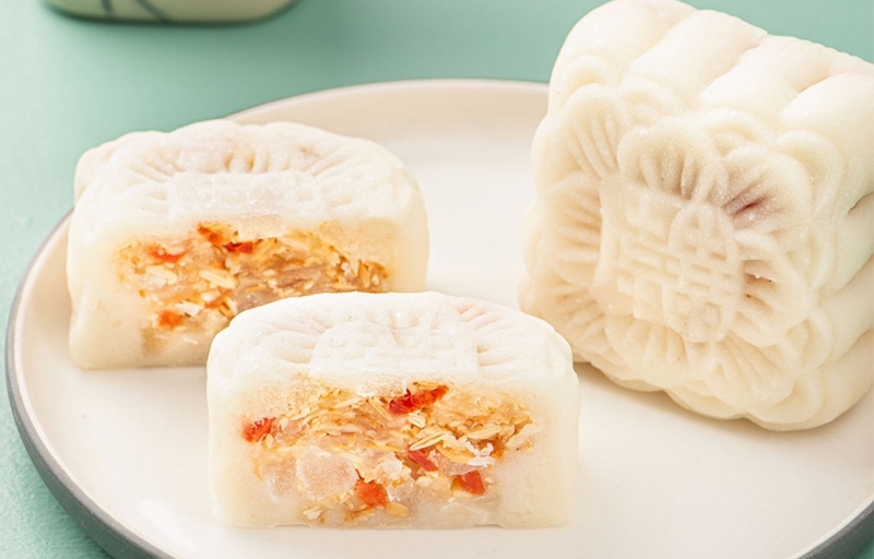 cách làm bánh trung thu dẻo 2