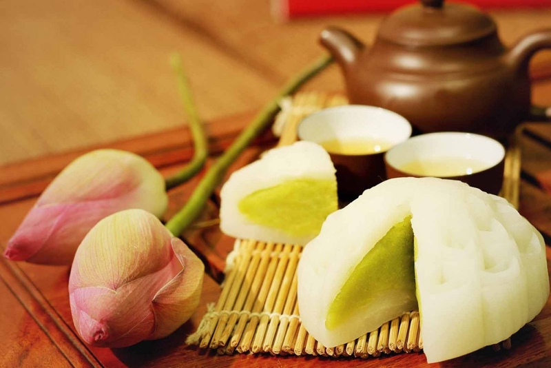 cách làm bánh trung thu nhân đậu xanh 2