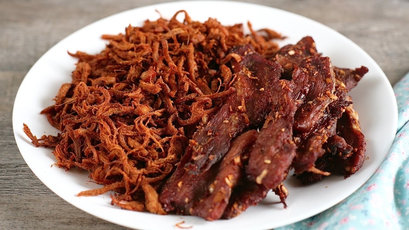 Cách làm bò khô bằng lò nướng dai ngon, nhanh chóng 3