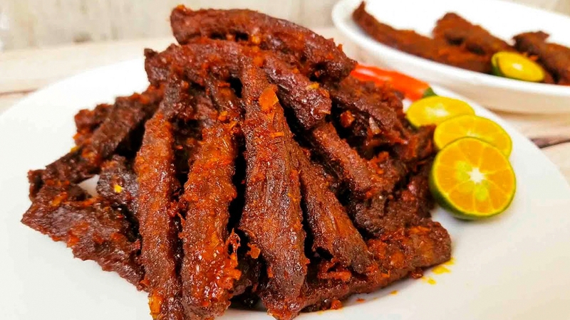 Cách làm bò khô bằng nồi cơm điện đơn giản không cần lò nướng 2