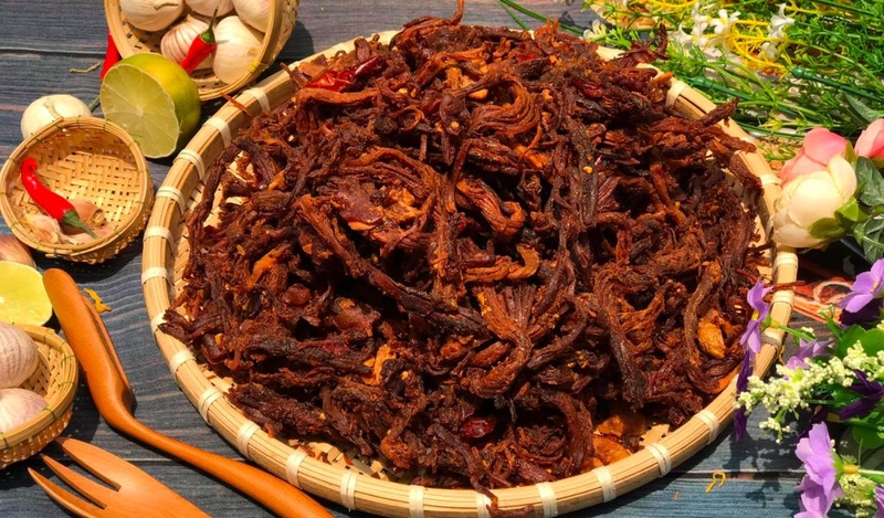 Cách làm bò khô cháy tỏi vẫn đảm bảo dinh dưỡng cho sức khỏe 2