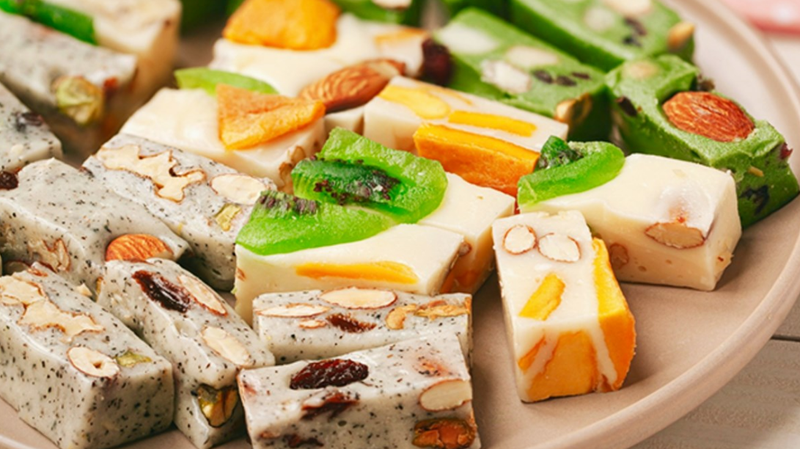 Cách làm kẹo nougat cho người ăn kiêng và giảm cân 1