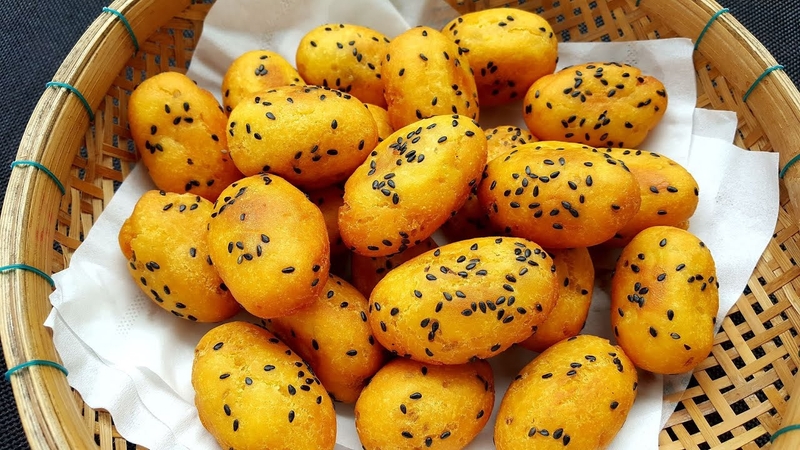 Cách làm khoai lang kén 7