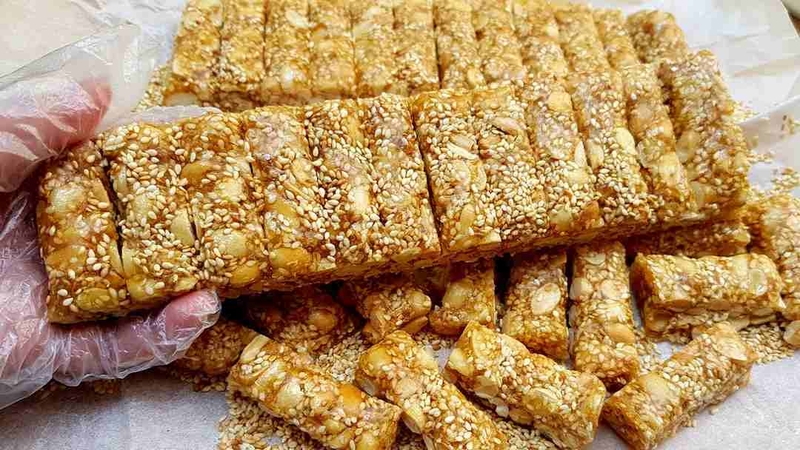 cách làm kẹo lạc 2