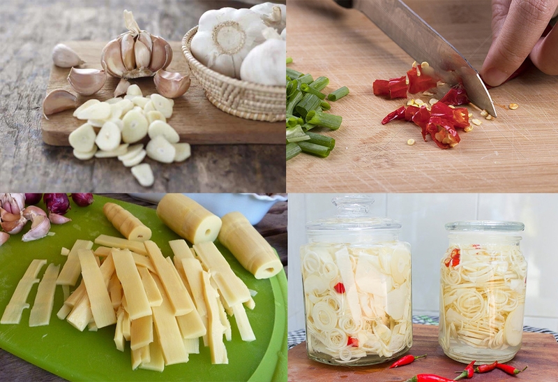 cách làm măng ớt 1