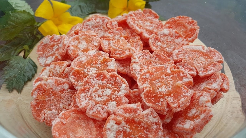 cách làm mứt cà rốt 2