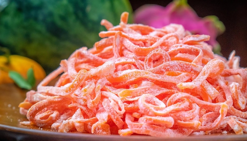 cách làm mứt cà rốt 3