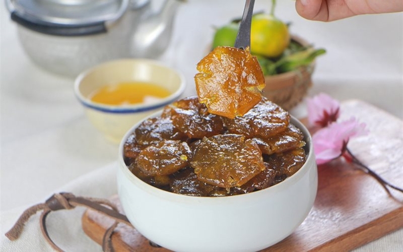 cách làm mứt tắc 3