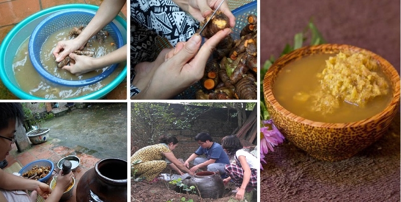 trị rạn da sau sinh bằng rượu gừng nghệ 4