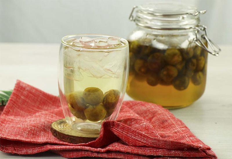 cách làm sấu ngâm đường 5