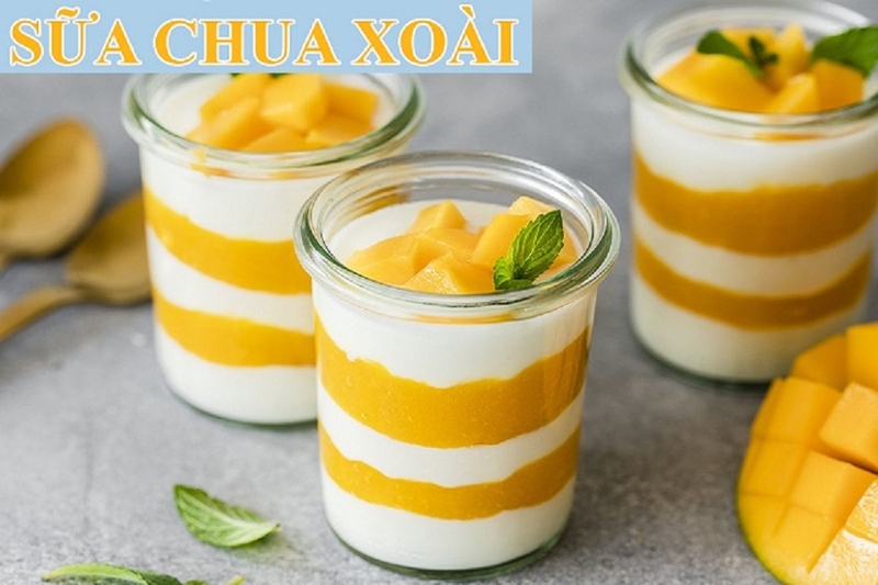 Trong sữa chua xoài có các chất dinh dưỡng gì?