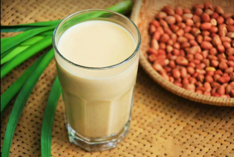 Ly sữa đậu phộng bùi ngậy, ngọt thanh