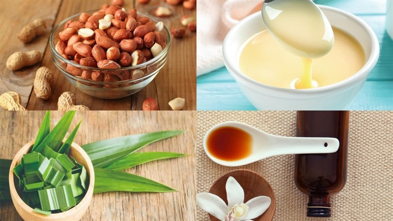 Nguyên liệu làm sữa đậu phộng